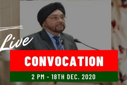 Embedded thumbnail for 11th Convocation Live from NIPER Mohali CONVENTION CENTRE
